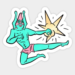 Gilly Ninja Punch Sticker